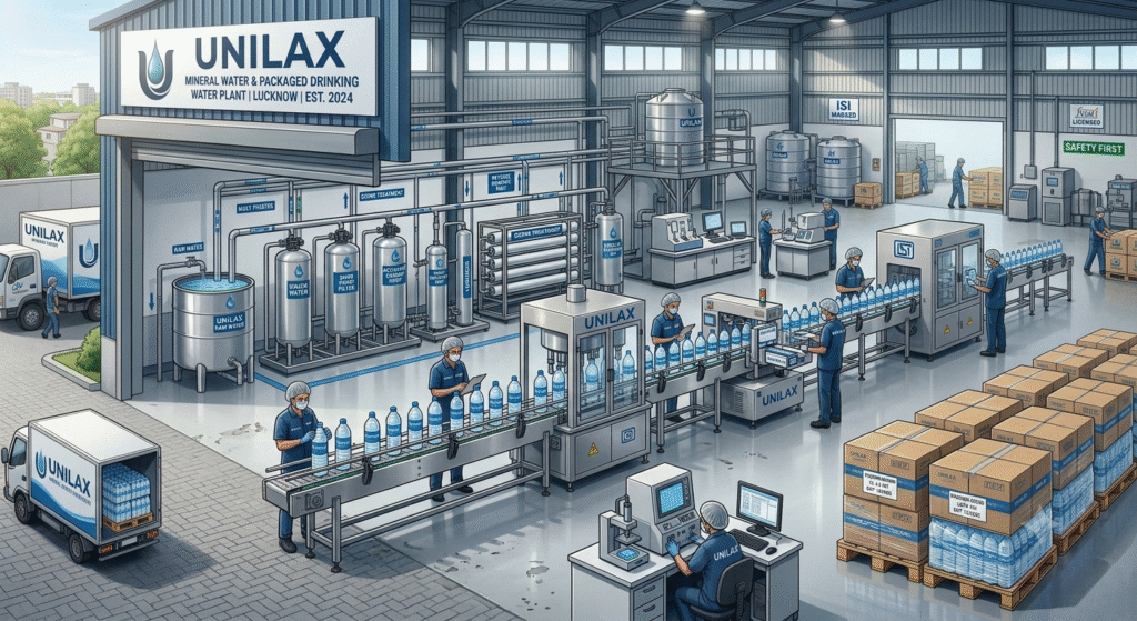 Mineral Water and Packaged Drinking Water Plant